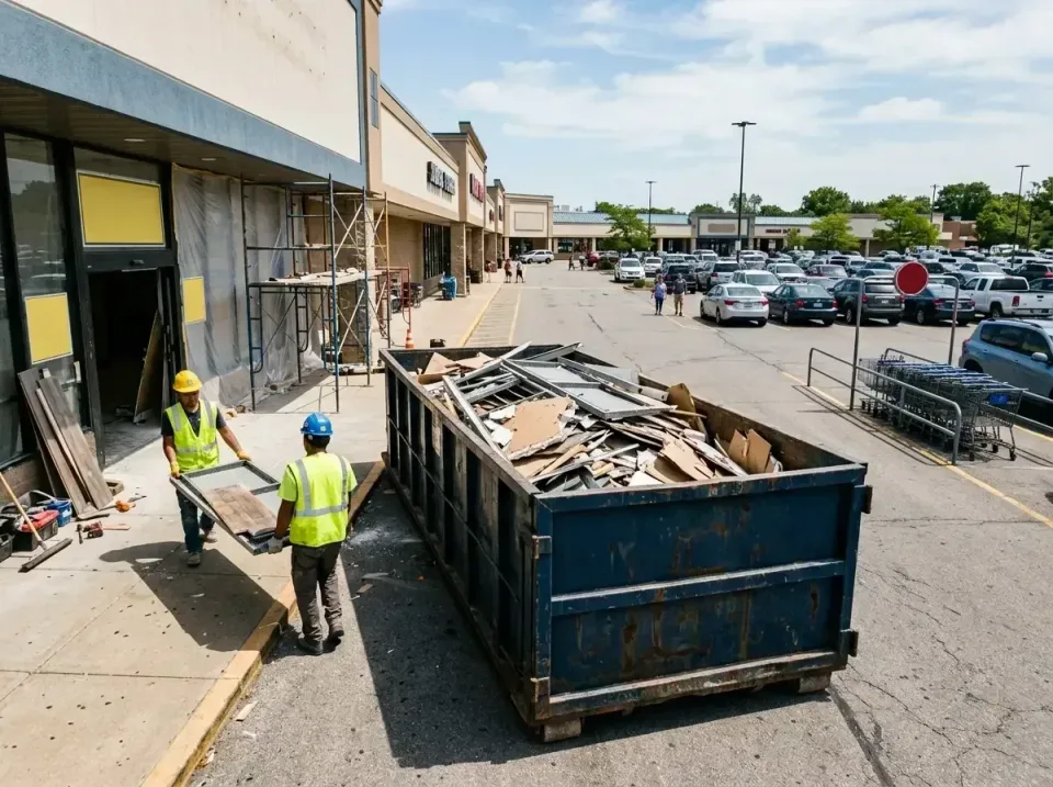 retail-store-renovation-debris-003 — frequently asked questions, Roll-off Dumpster Rentals in High Point, NC